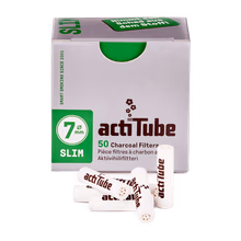ActiTube Slim 7 mm – krabička 50 filtrů s aktivním uhlím