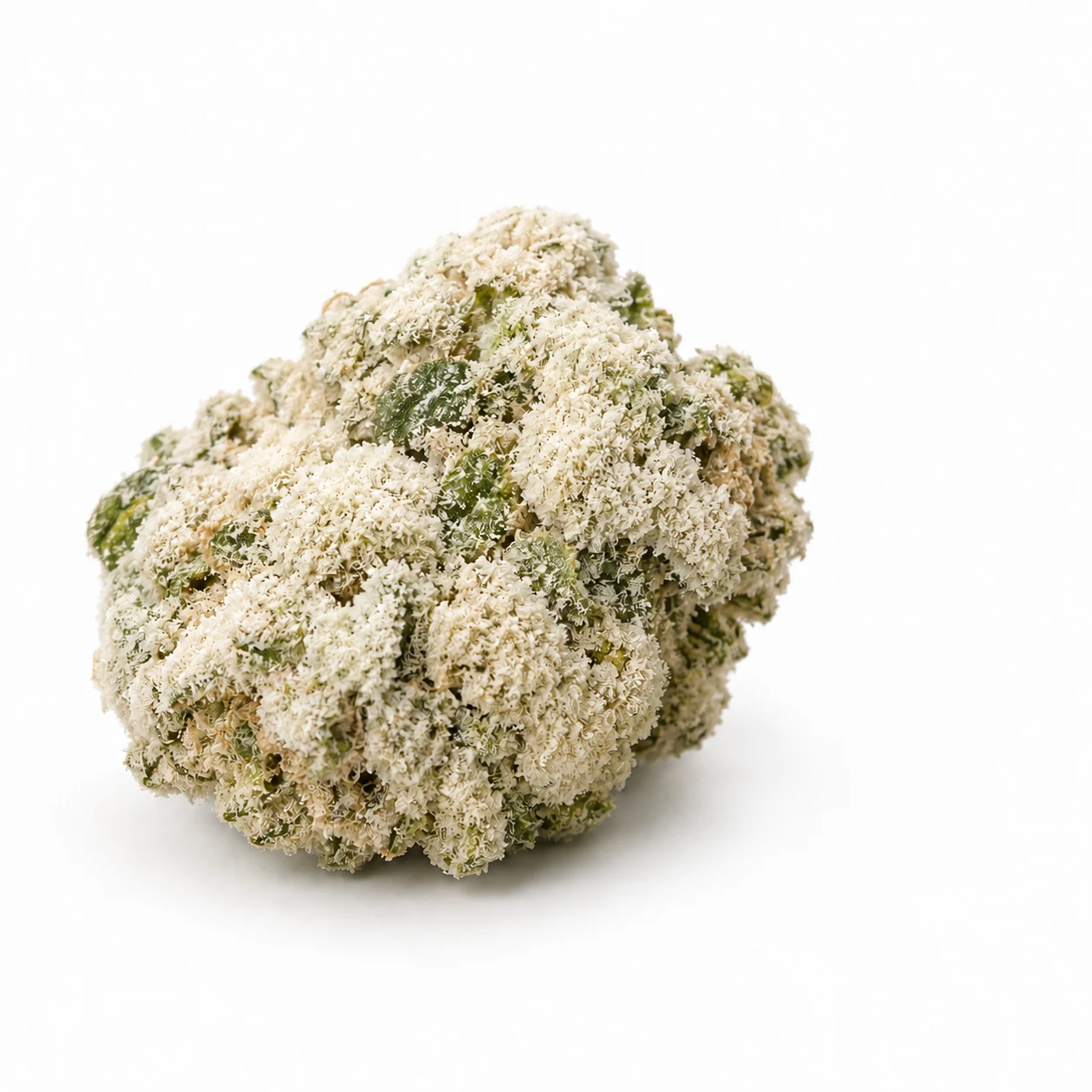 Kus CBD Ice Rocks se světlým povrchem z CBD izolátu