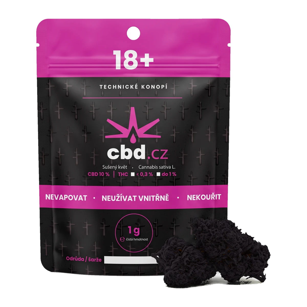 CBD květy Purple Haze – pytlíček cbd.cz