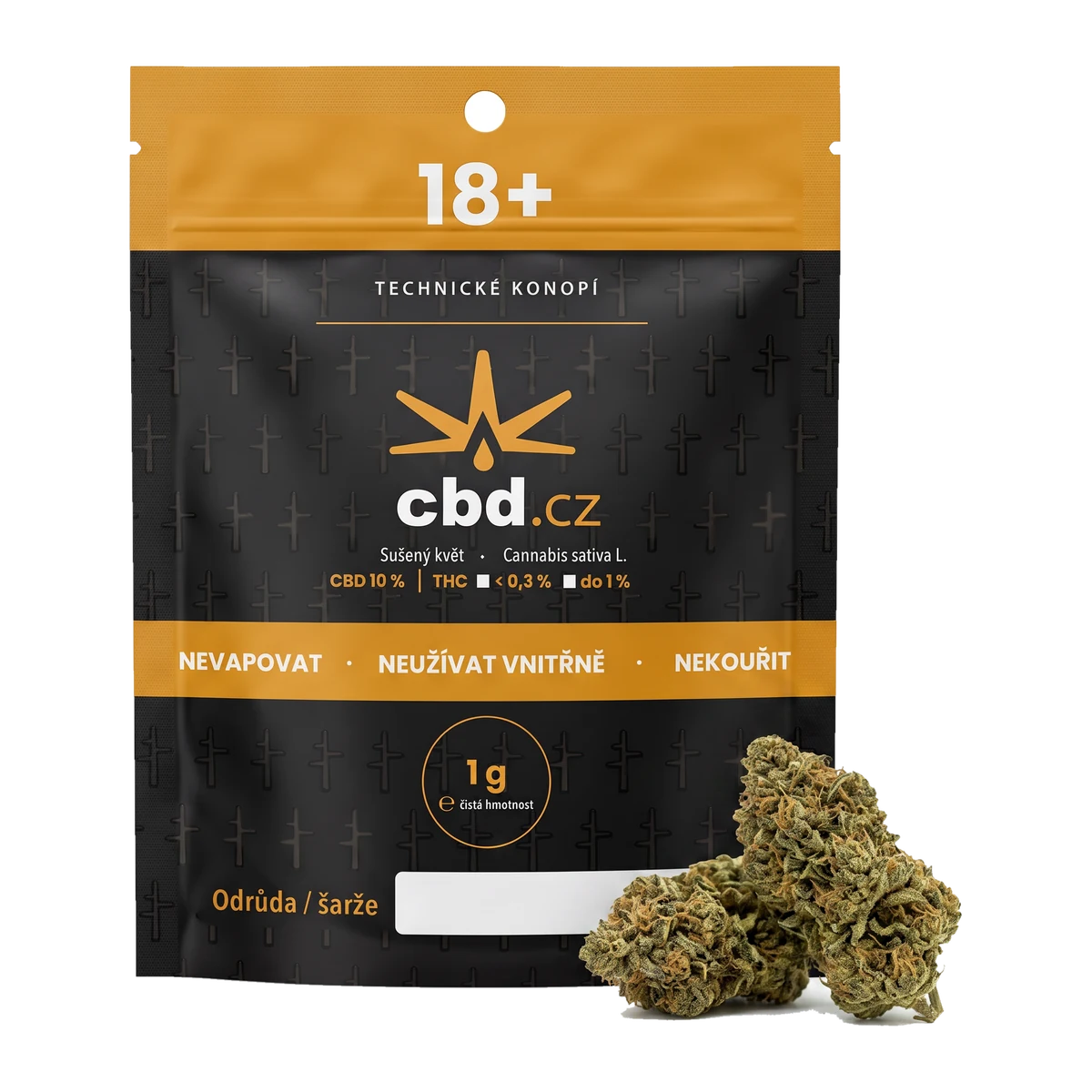 CBD květy Orange Gelato – pytlíček cbd.cz
