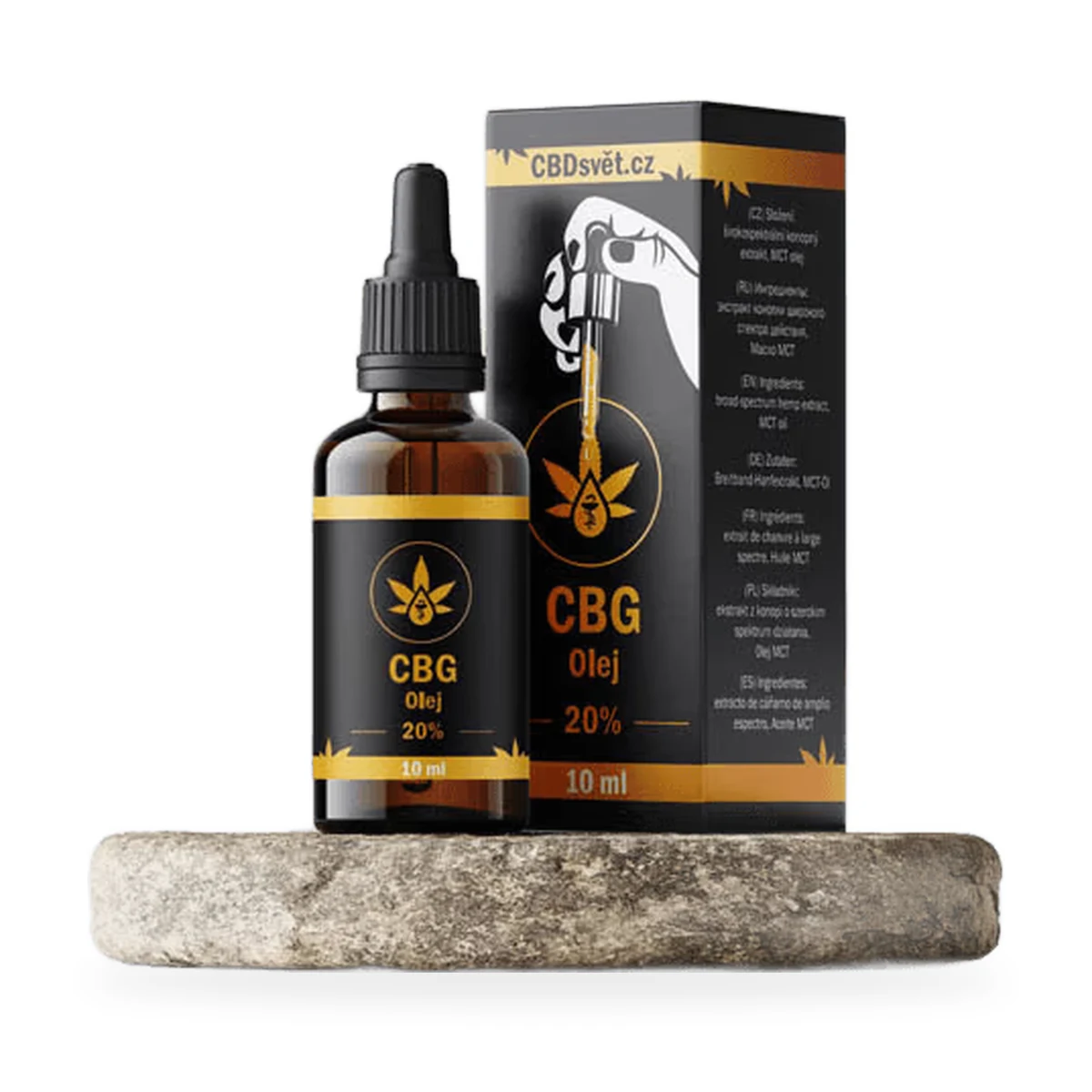 CBG olej – 20%
