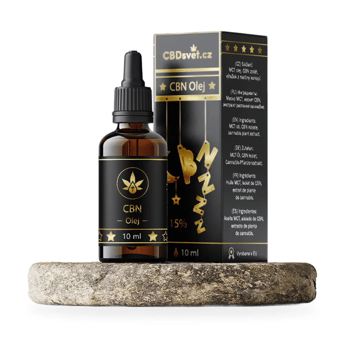 CBN olej 15% – kanabinol (cannabinol) - obrázek 1