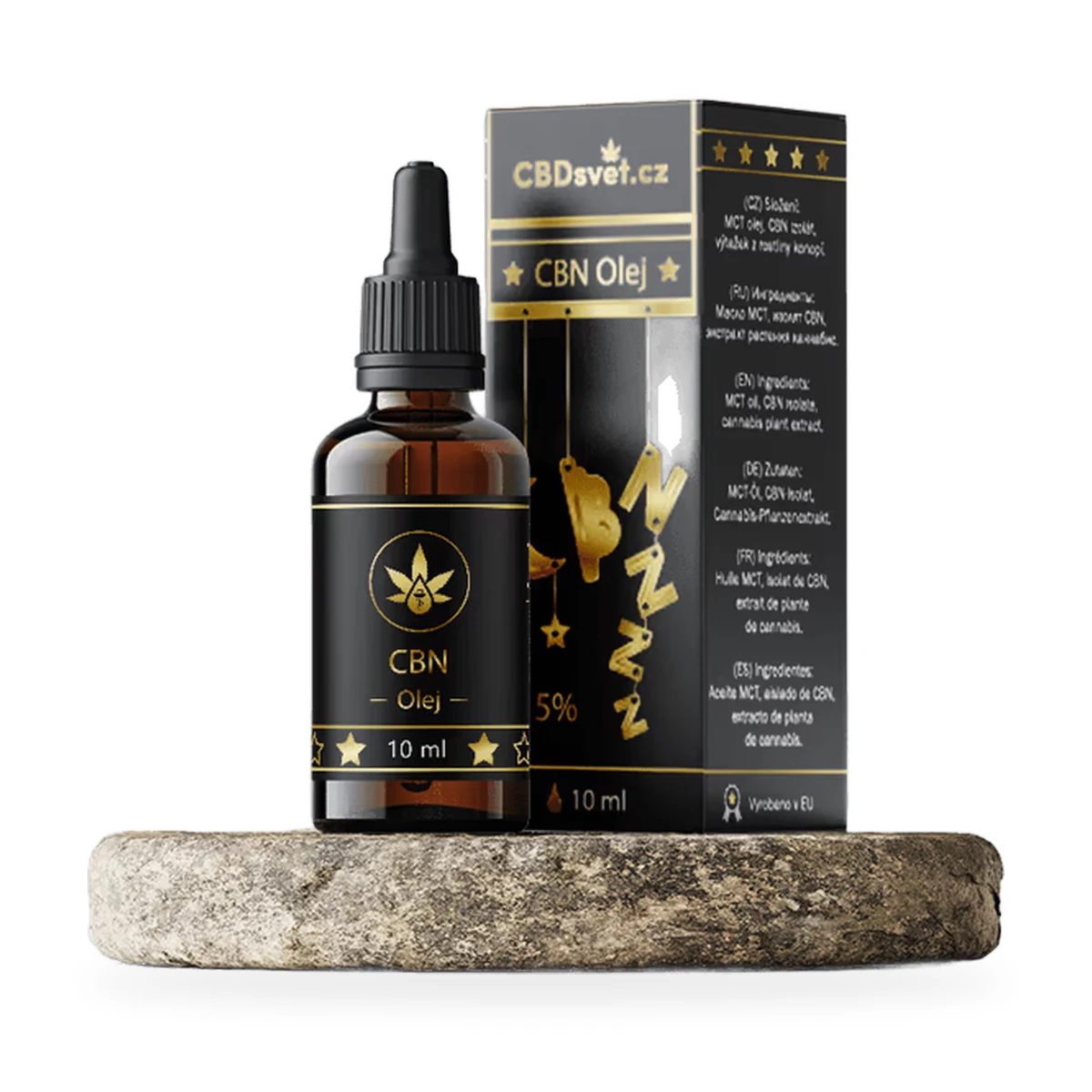 CBN olej 5% – kanabinol (cannabinol) - obrázek 1