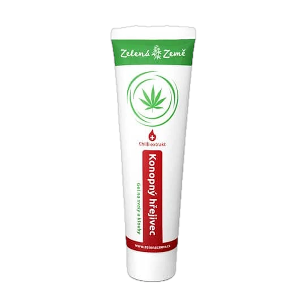 Zelená Země – Konopný hřejivec 100 ml – tuba