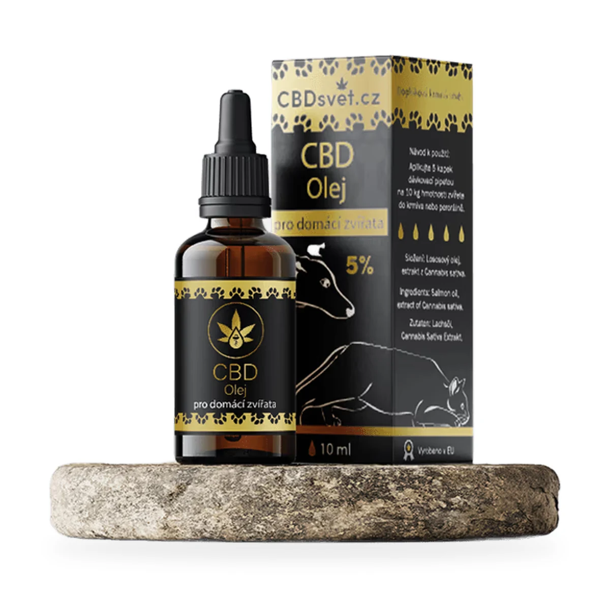 CBD olej 5% pro zvířata - obrázek 1